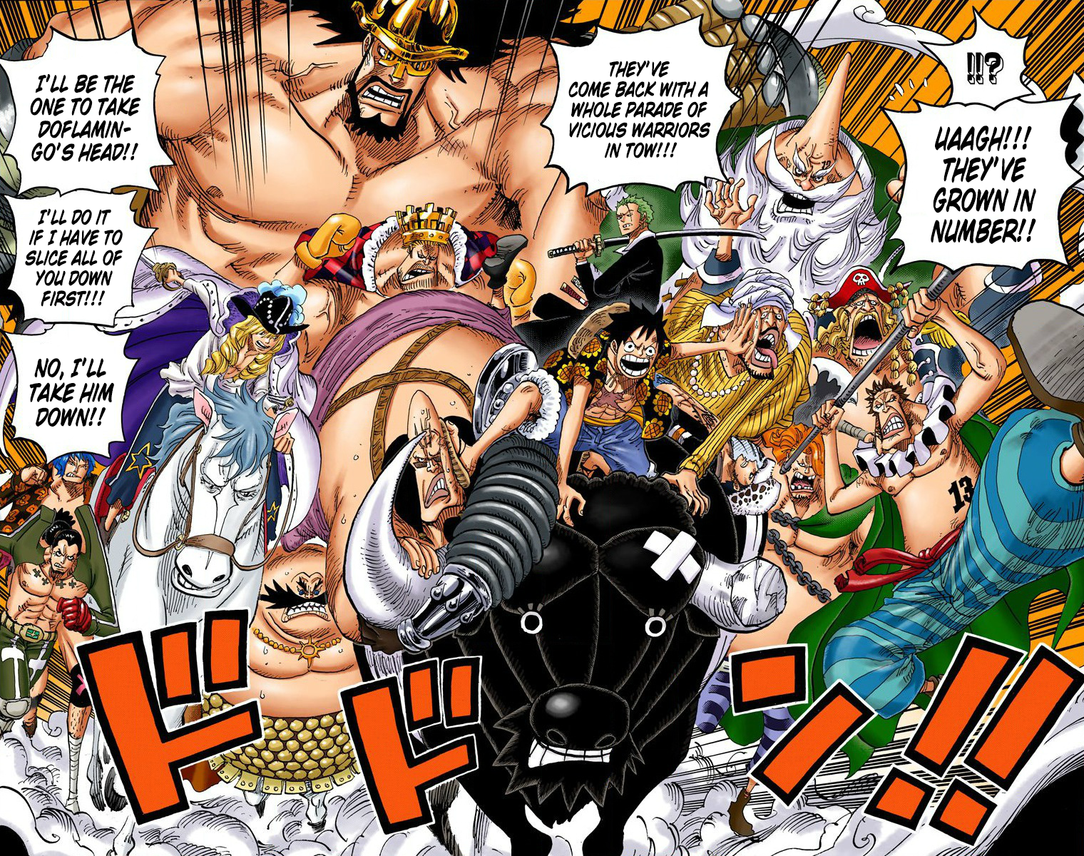 One Piece - Digital Colored Comics Chapter 748 14